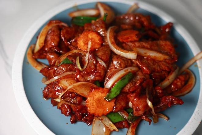 Mongolian Beef 蒙古牛